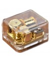 小方形 音樂盒 透明 正方形 音樂盒 MUSIC BOX